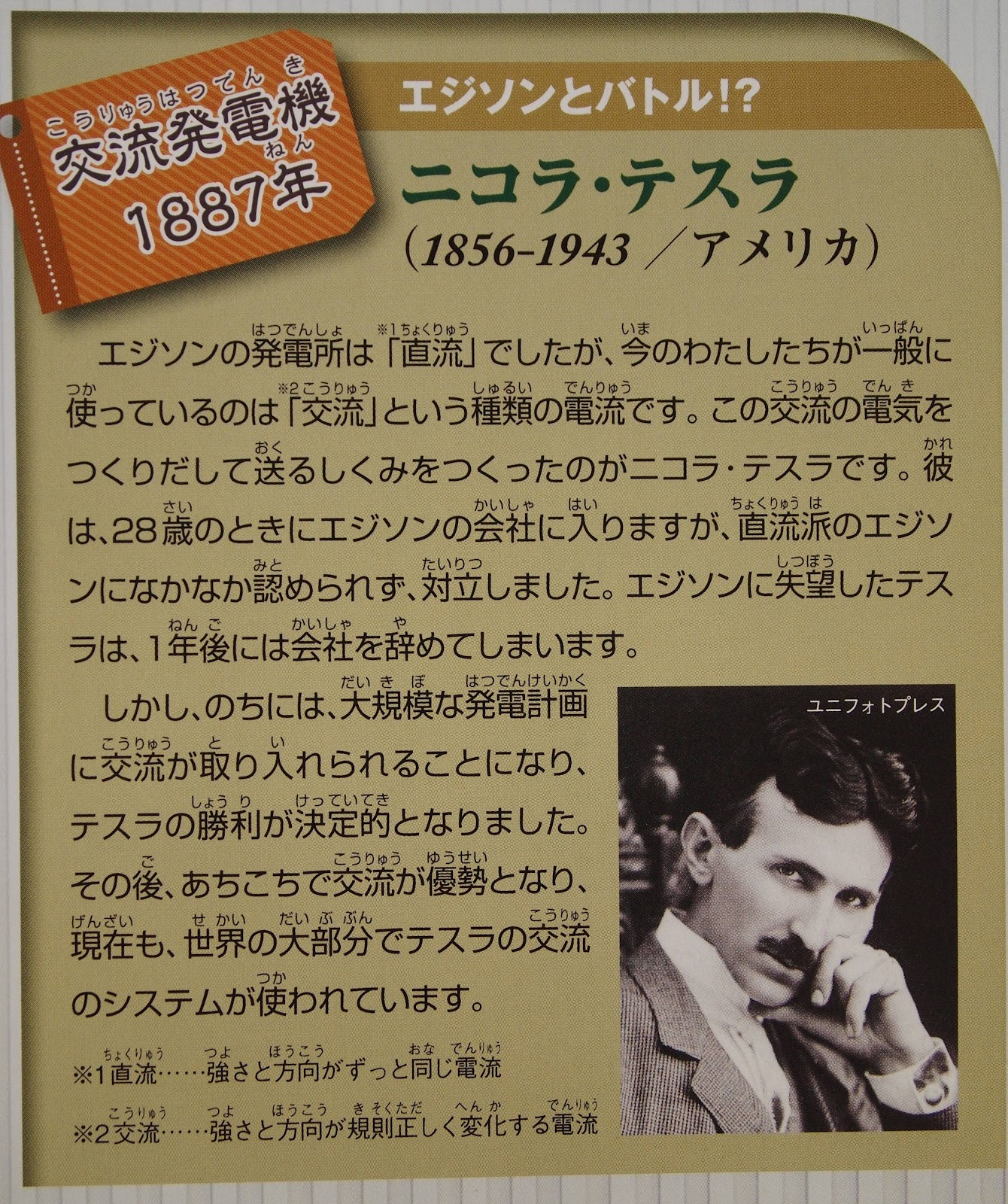 Affiche Yasukuni Mai ニコラ テスラ