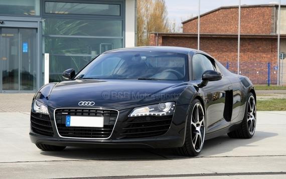 audi sports car black