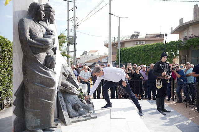 Κ. Μητσοτάκης: Κατέθεσε στεφάνι στο Μνημείο Ποντιακού Ελληνισμού στον Ασπρόπυργο