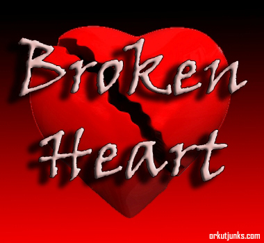 broken heart sms for him