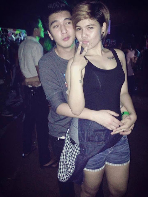 myanmar famous singer athen cho swe and her boyfriend