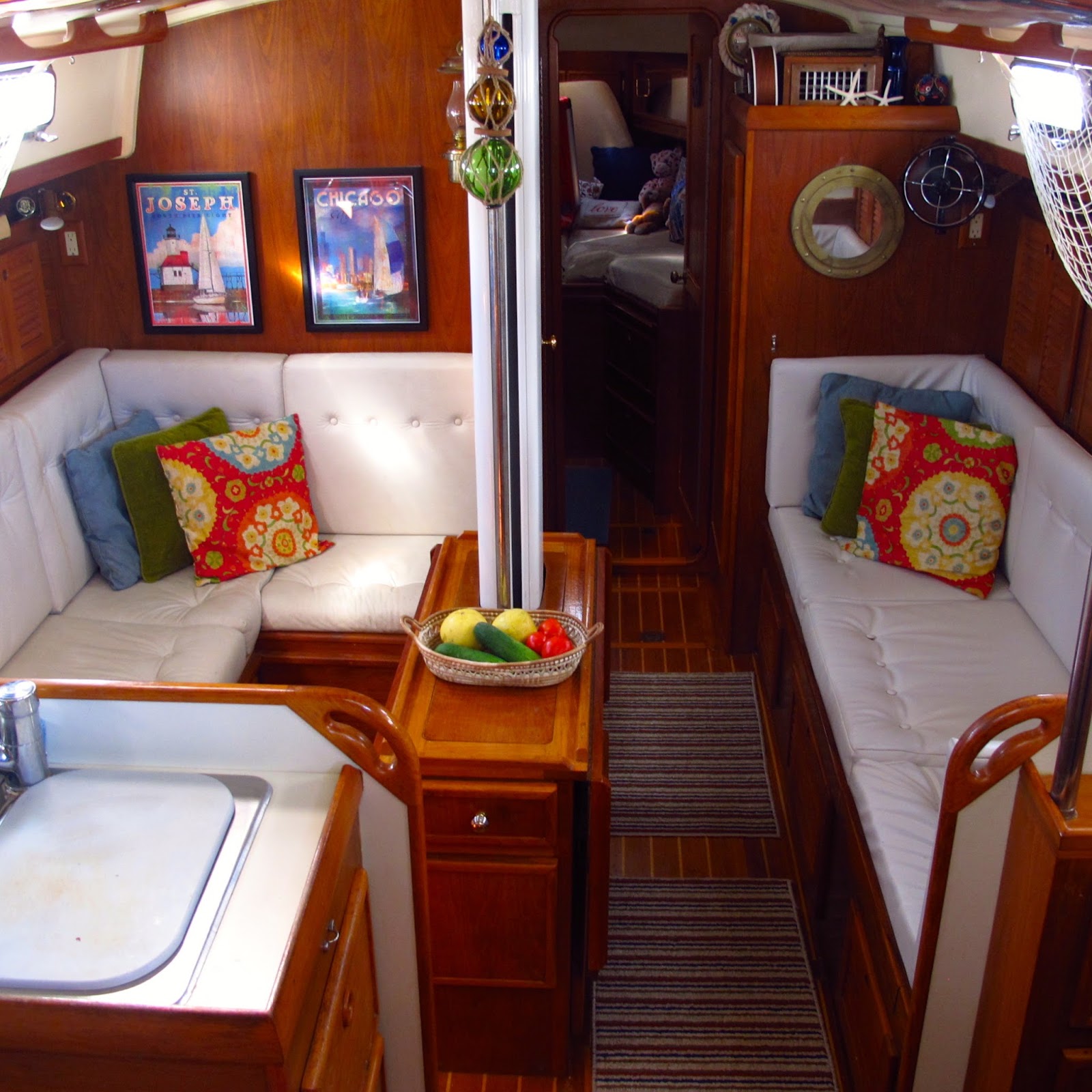 windtraveler: making a boat a home: the art of decorating