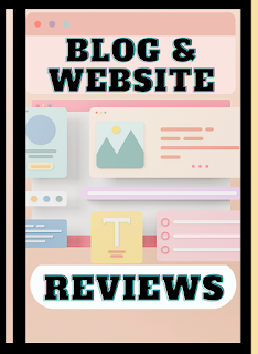 blog and website reviews and recommendations
