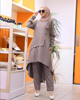 AMANDA ONE SET Vol 2 - Pakaian Islami