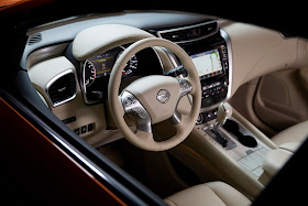 2015 Nissan Murano interior view