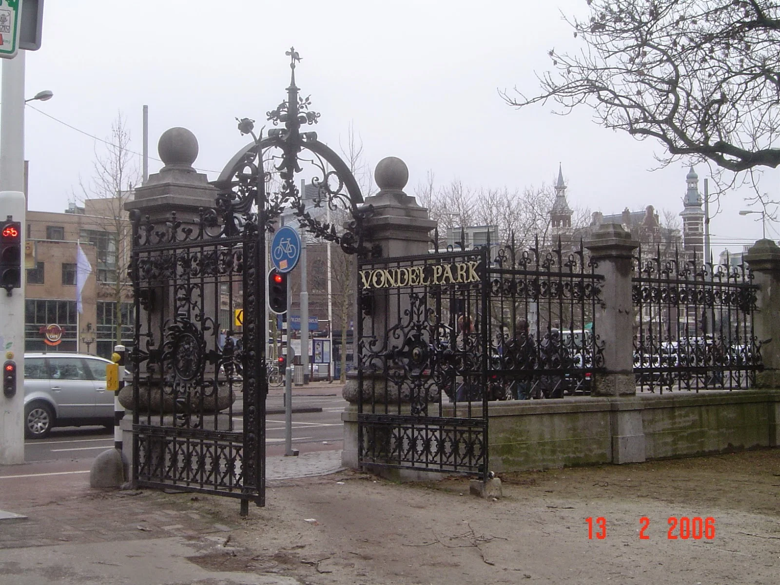 Vondel literature statue Amsterdam The Netherlands Travel History