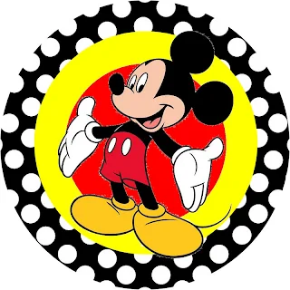 Mickey Mouse Toppers Free Printable. 