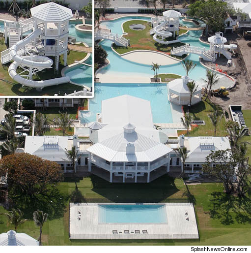 tiger woods house in jupiter florida. guest house built in 1985.