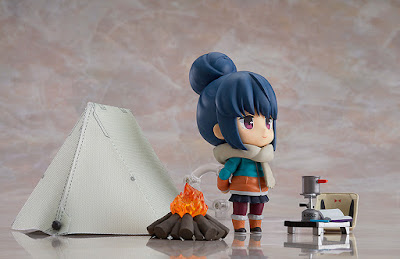 Figuras: Imágenes del "Nendoroid Rin Shima" de Laid-Back Camp en version normal y DX - Good Smile Company