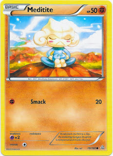 Meditite Primal Clash Pokemon Card