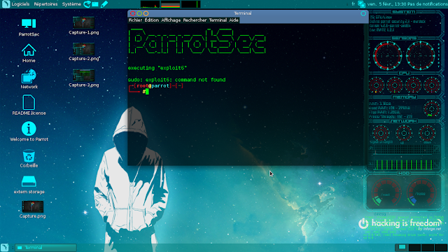 توزيعة parrot security os لإختبار الاختراق والإستخدام اليومي 