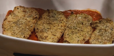 Oven Baked Chicken Parmesan