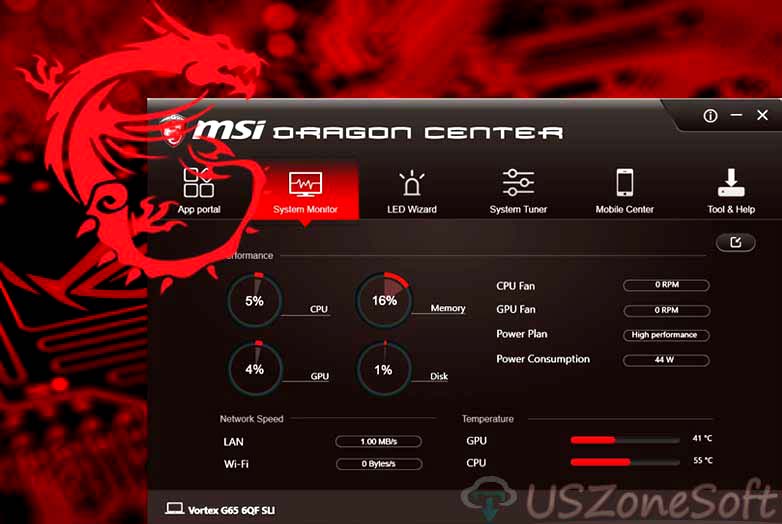 msi dragon center download pc