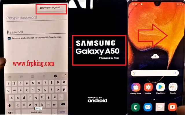 Samsung m10 Google Account FRP Bypass