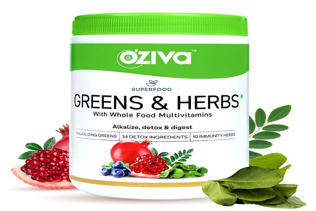 OZiva Greens And Herbs Benefits In Hindi