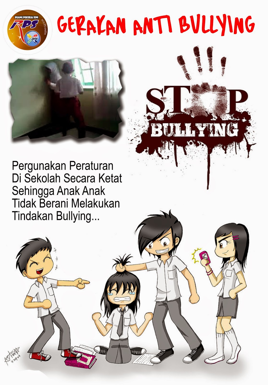 GORESAN-GORESAN HATI: GERAKAN 1000 POSTER ANTI BULLYING