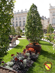 NANCY (54) - Place Stanislas - jardin éphémère 2013