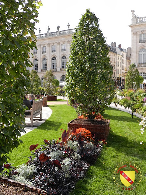 NANCY (54) - Place Stanislas - jardin éphémère 2013