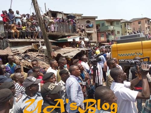 Heartbreaking! Woman Kills Herself After Losing Two Children In Lagos Building Collapse