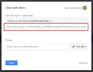 Google Drive Share others