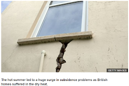 Dry summer causes record subsidence claims, say insurers