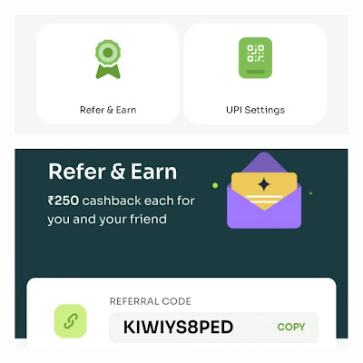 how to get kiwi refertal code