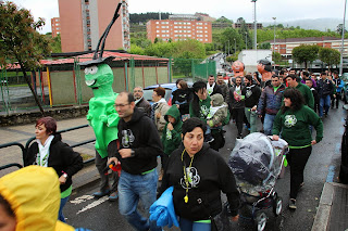 Bajada de inicio de las fiestas de Cruces