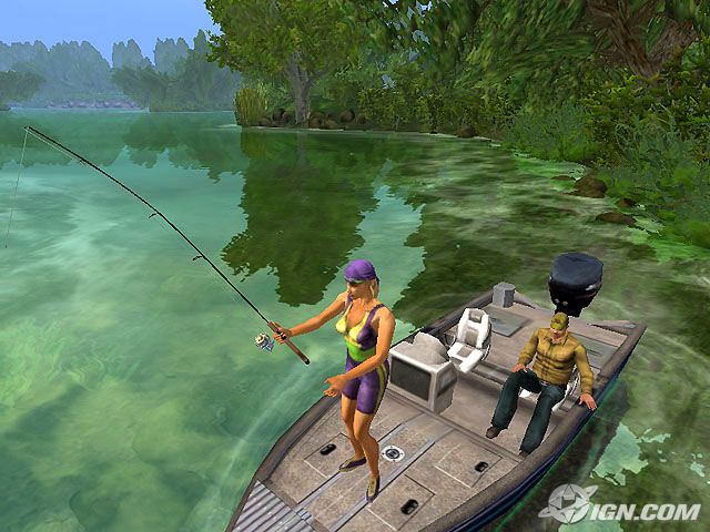 wii u fishing game fishing game 640x480