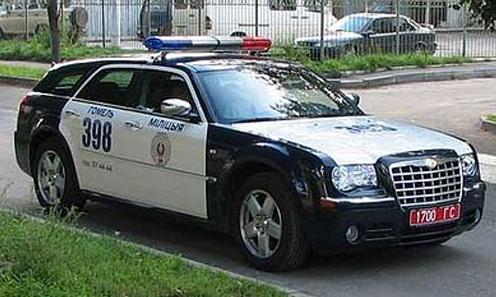 Police cars