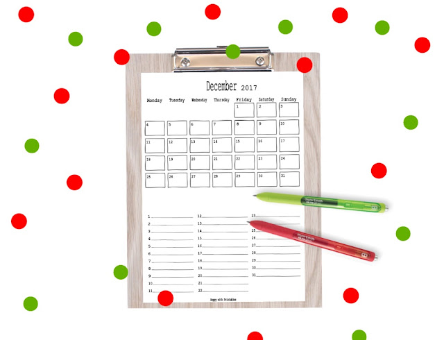 planner december, december planner, planner christmas,