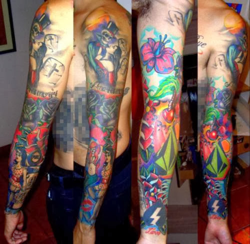 Color Sleeve Tattoo Ideas | Need tattoo ideas? Collection ...