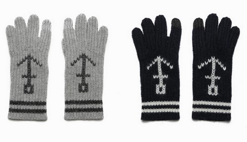 Anchor Knit Gloves