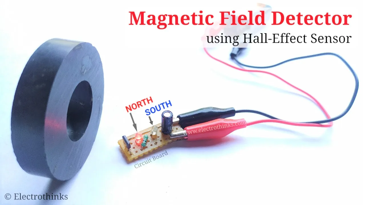 Hall Effect Sensor - Magnetic Field Detector