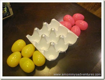 Egg Carton Tic Tac Toe