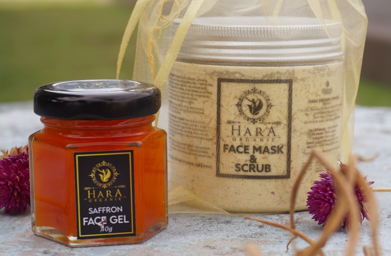 Gentle skincare: Hara Organic Saffron Face Gel Personal Review
