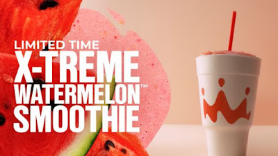 Smoothie King X-Treme Watermelon Lemonade smoothie.