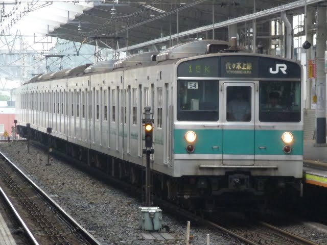 東京メトロ千代田線　代々木上原行き5　JR東日本203系