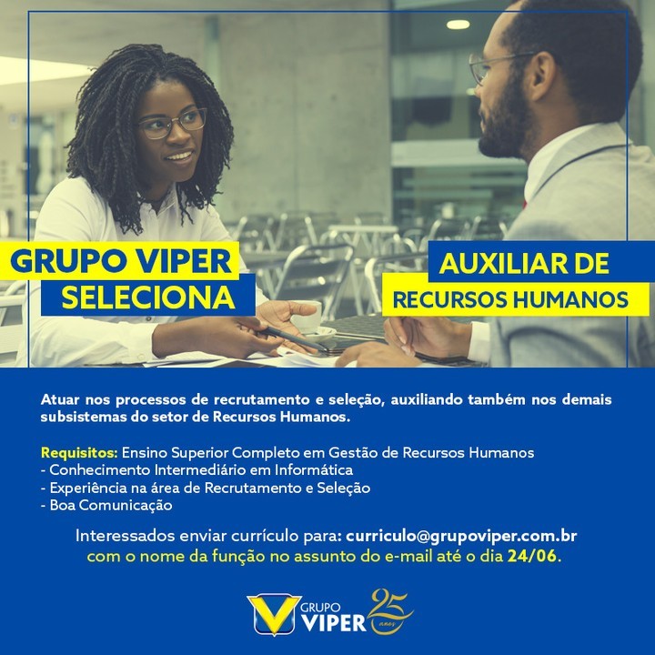 Auxiliar de Recursos Humanos 