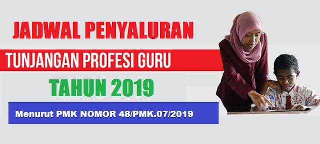 Kapan Penyaluran atau Pencairan Sertifikasi  PENCAIRAN SERTIFIKASI - TPG GURU TRIWULAN 1, 2, 3 DAN 4 TAHUN 2019