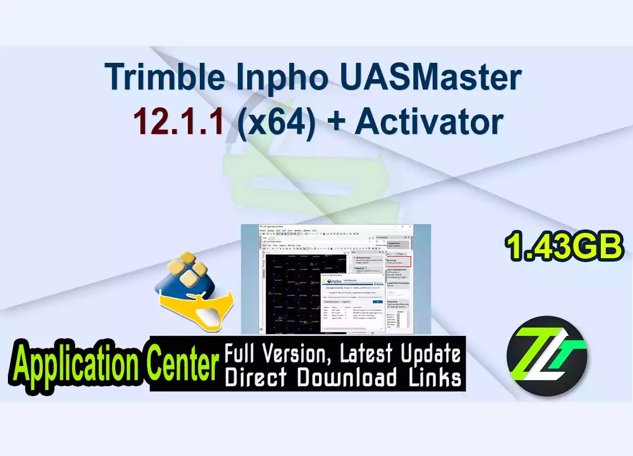 Trimble Inpho UASMaster 12.1.1 (x64) + Activator