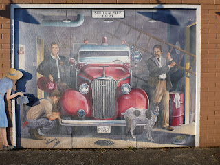 Sultan Firefighters Mural