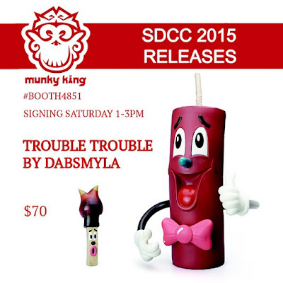 San Diego Comic-Con 2015 Exclusive Original Edition Trouble Trouble Vinyl Figure Set by DabsMyla