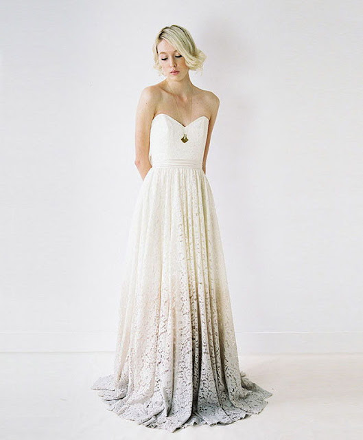 wonderful-ombre-wedding-dress-ombre-grey-lace-strapless-sweetheart-empire-waist