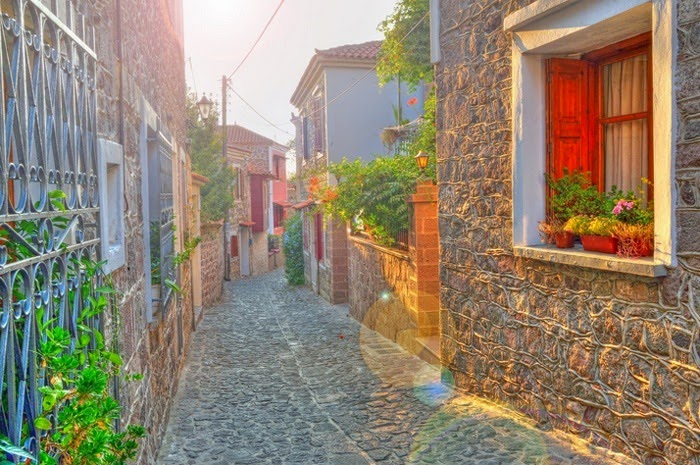 Molyvos – a Tourist Capital of Historic Island of Lesbos, Hellas (Greece)