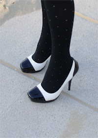 black and white pumps, Fashion and Cookies