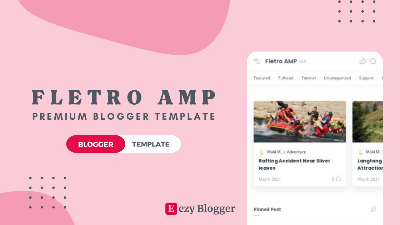 Download Fletro AMP: The AMP Ready Blogger Template for FREE