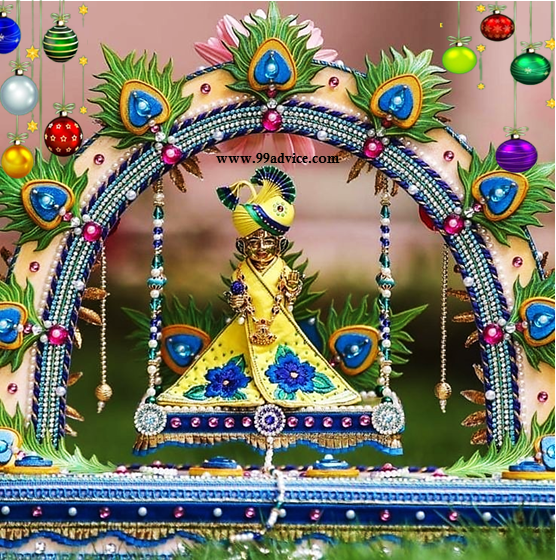 Simple & Unique Janmashtami Jhula Decoration Ideas At Home