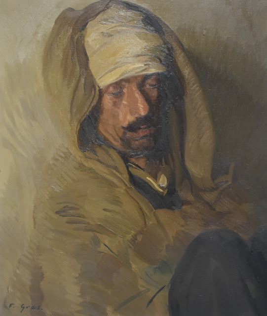 Portrait d'un Kabyle par Francisco Gras
