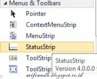 Status Strip, Status Strip Vb, Status Strip Visual Basic.