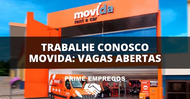 Movida tem novas oportunidades de emprego pelo Brasil